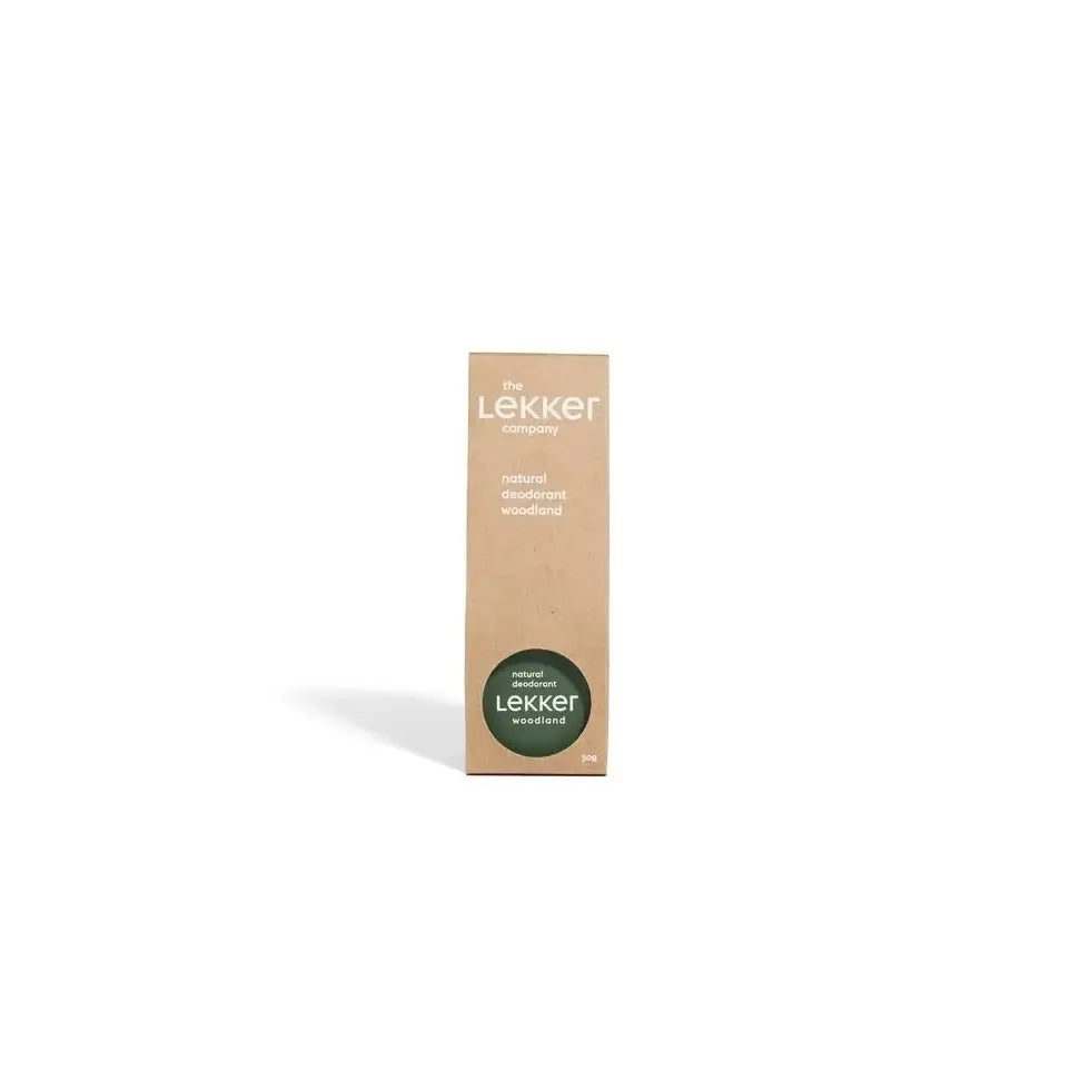 Lekker Company Natuurlijke deodorant woodland 30 gram