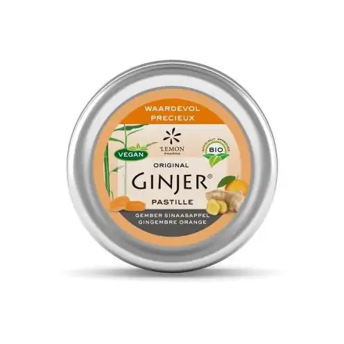 Lemon Pharma Ginjer original gember sinaasappel 40 pastilles