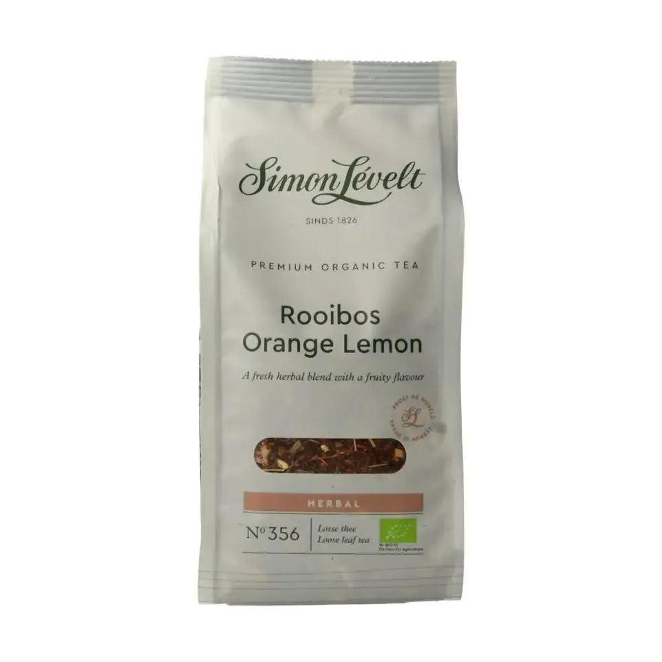 Simon Levelt Rooibos orange lemon 110 gram