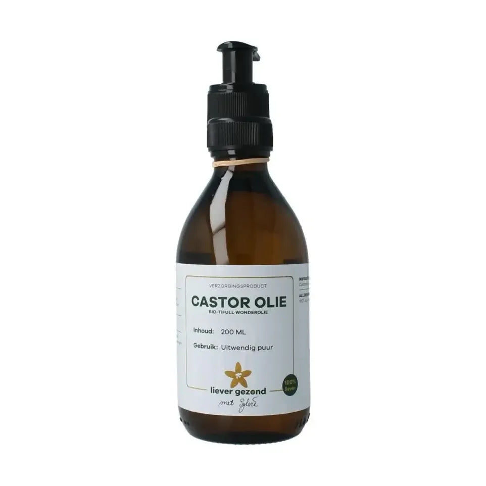 Liever Gezond Castor olie wonderolie 200 ml