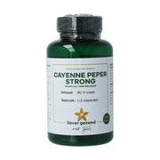 Liever Gezond Cayenne peper strong hartenjager 90 vcaps