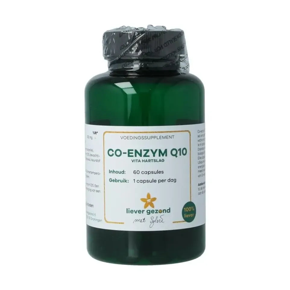Liever Gezond Co-enzyme q10 100 mg/vita harts 60 softgels