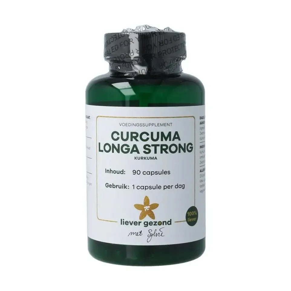 Liever Gezond Curcuma longa strong 90 vcaps