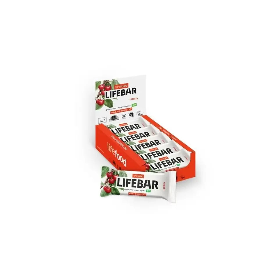 Lifefood Lifebar kers biologisch 40 gram