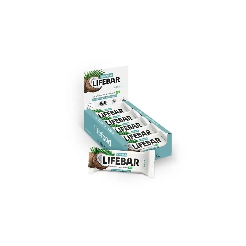 Lifefood lifebar kokos biologisch 40 g