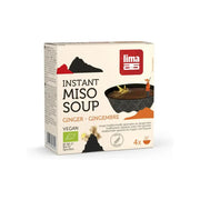 Lima Instant miso soep gember 4 x 15 60 gram