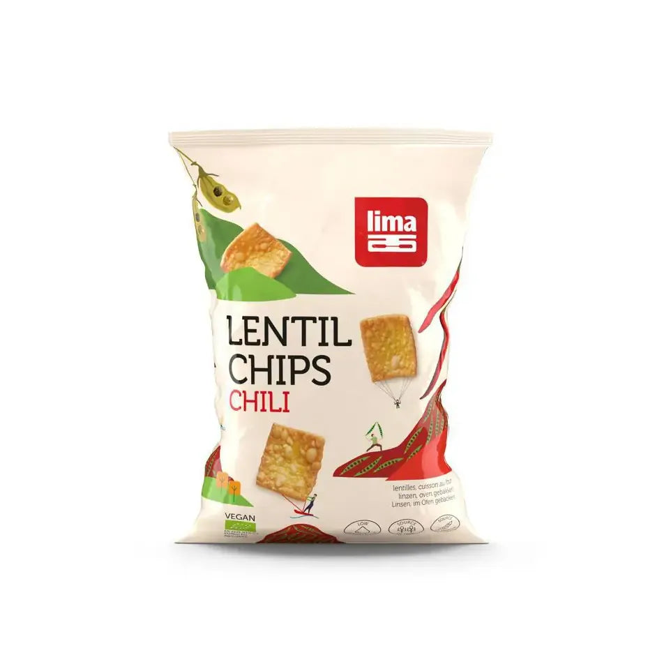Lima Lentil linzen chips chilli 90 gram