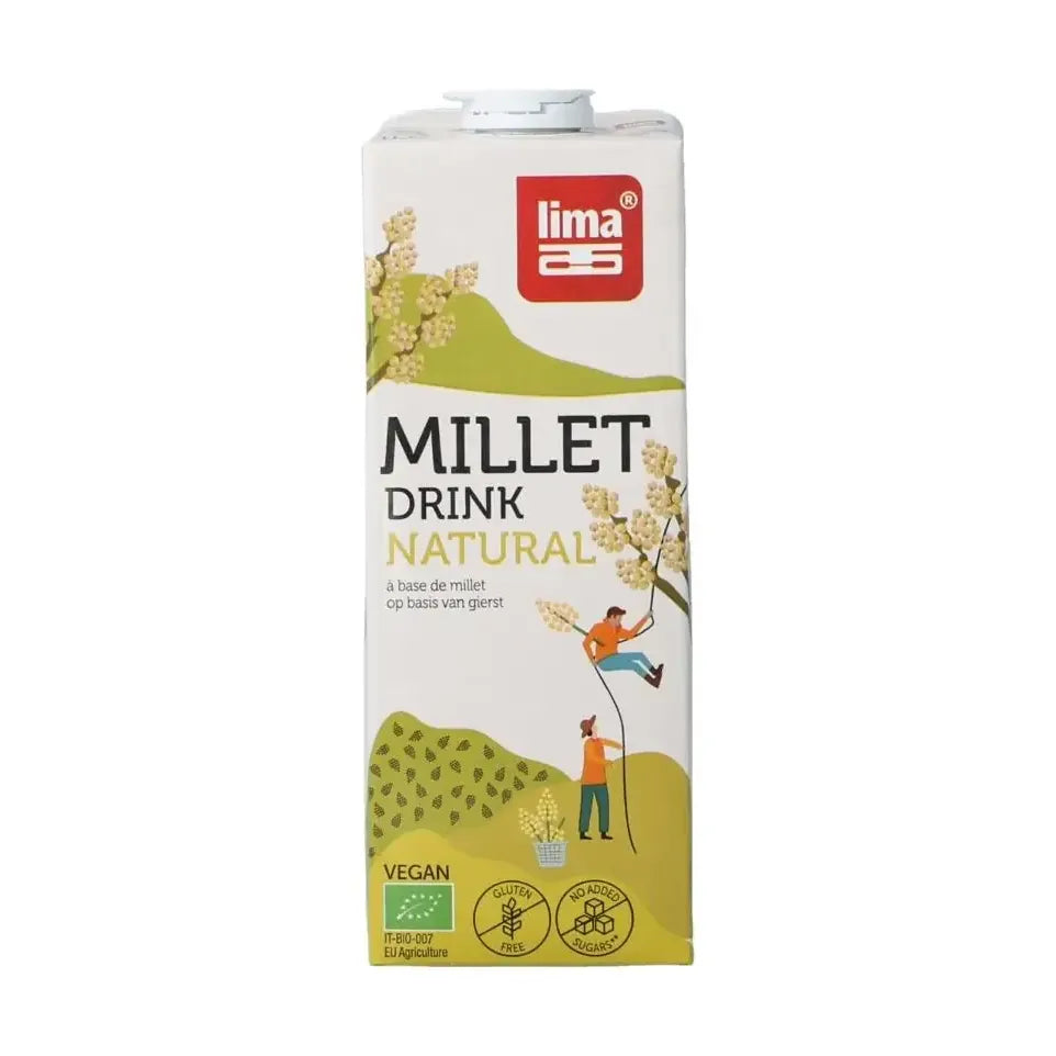 Lima Millet Gierstdrink Natural biologisch & glutenvrij
