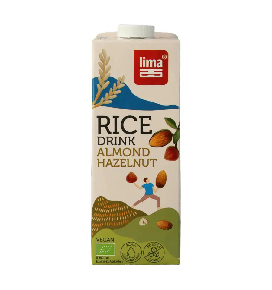 Lima Rice drink hazelnoot amandel 1 liter