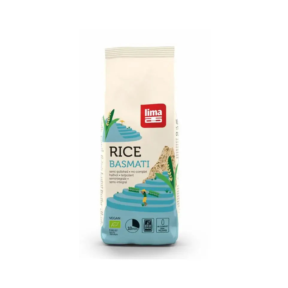 Lima Rijst basmati halfvolkoren 500 gram