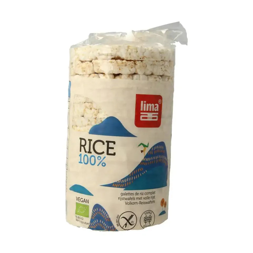 Lima Rijstwafels met zout 100 gram