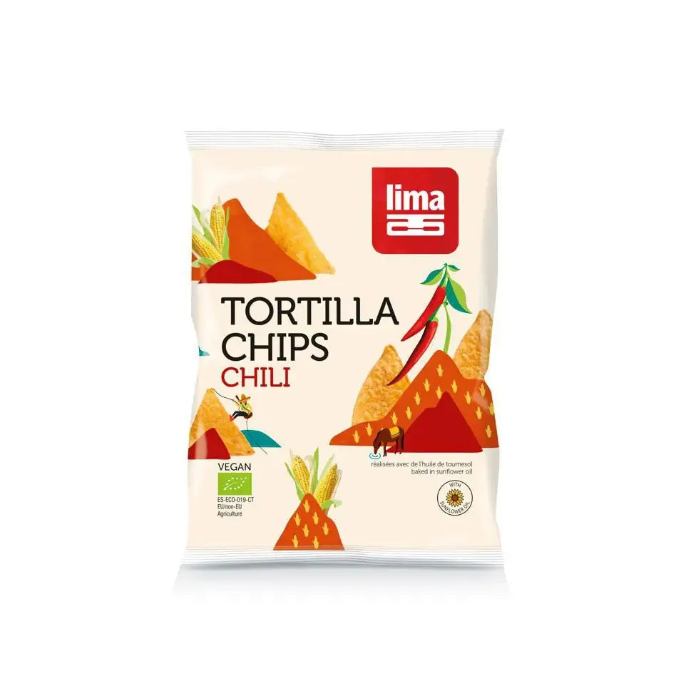 Lima Tortilla chips chili 90 gram