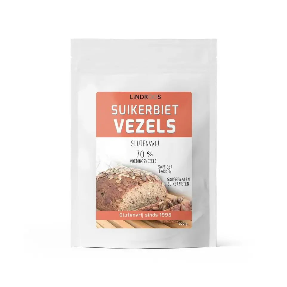 Lindroos fibrex suikerbietenvezels 200 gram