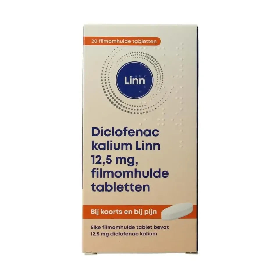 Linn Diclofenac 12,5 mg 20 stuks