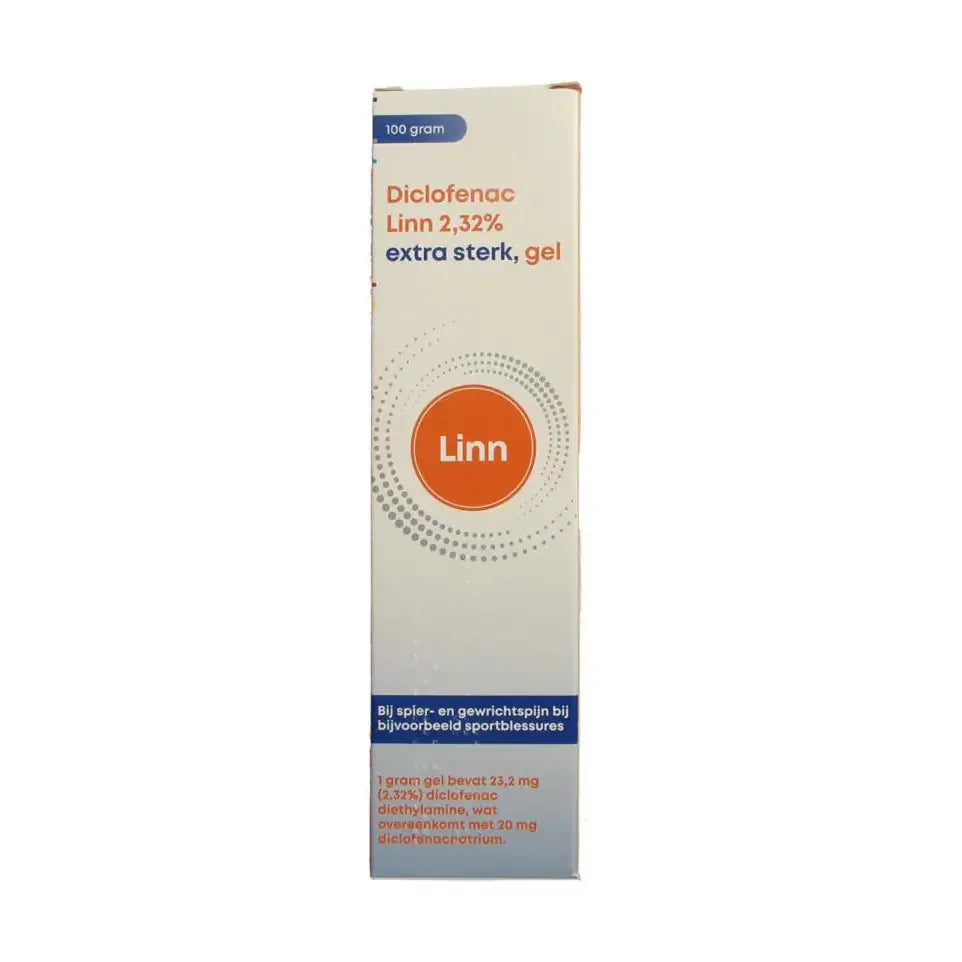 Linn Diclofenac gel 2,32% extra sterk 100 gram