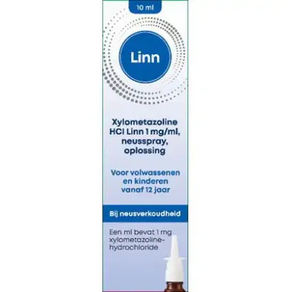 Linn neusspray xylometazol 1 mg uad