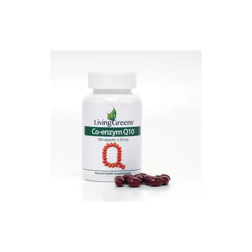 Livinggreens Co enzym Q10 30 mg 180 capsules