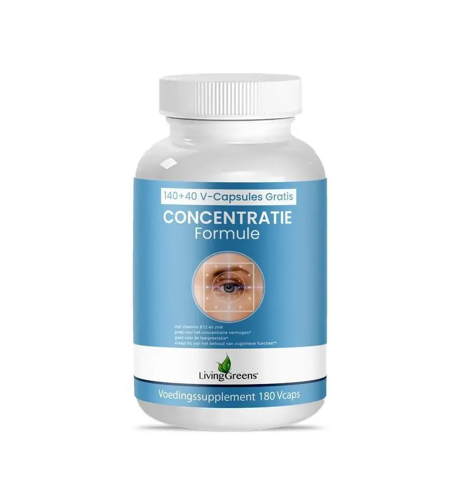Livinggreens Concentratie formule 180 vcaps