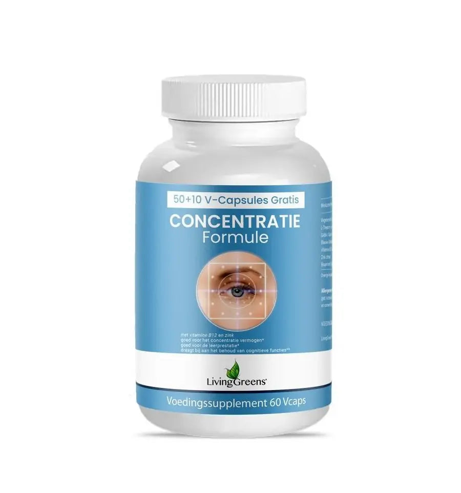 Livinggreens Concentratie formule 60 vcaps