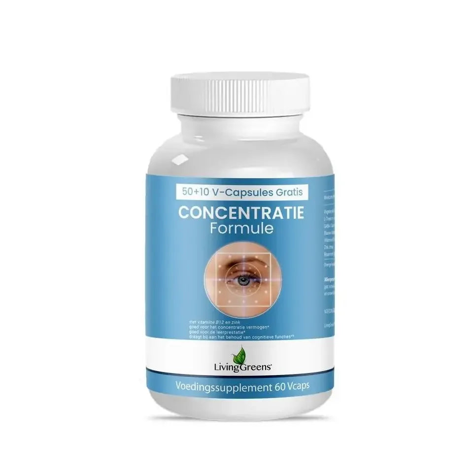 Livinggreens Concentratie formule 60 vcaps