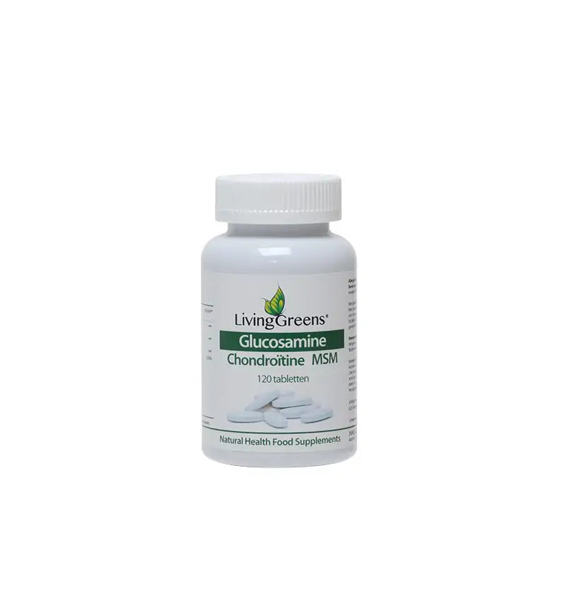 Livinggreens Glucosamine chondroitine MSM 120 tabletten