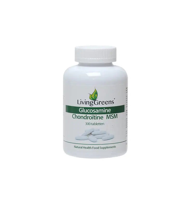 Livinggreens Glucosamine chondroitine MSM 300 tabletten