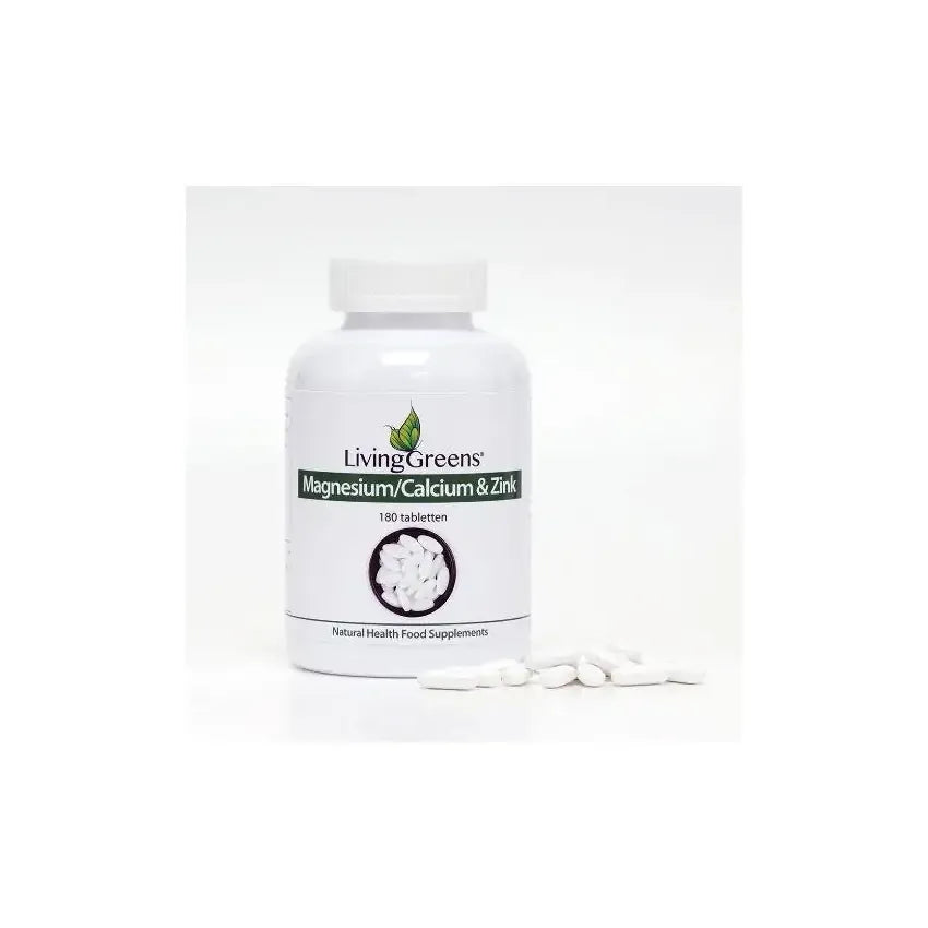 Livinggreens Magnesium calcium zink 180 tabletten