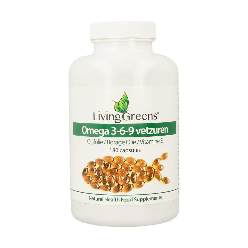 Livinggreens Omega 3-6-9 complex 180 capsules