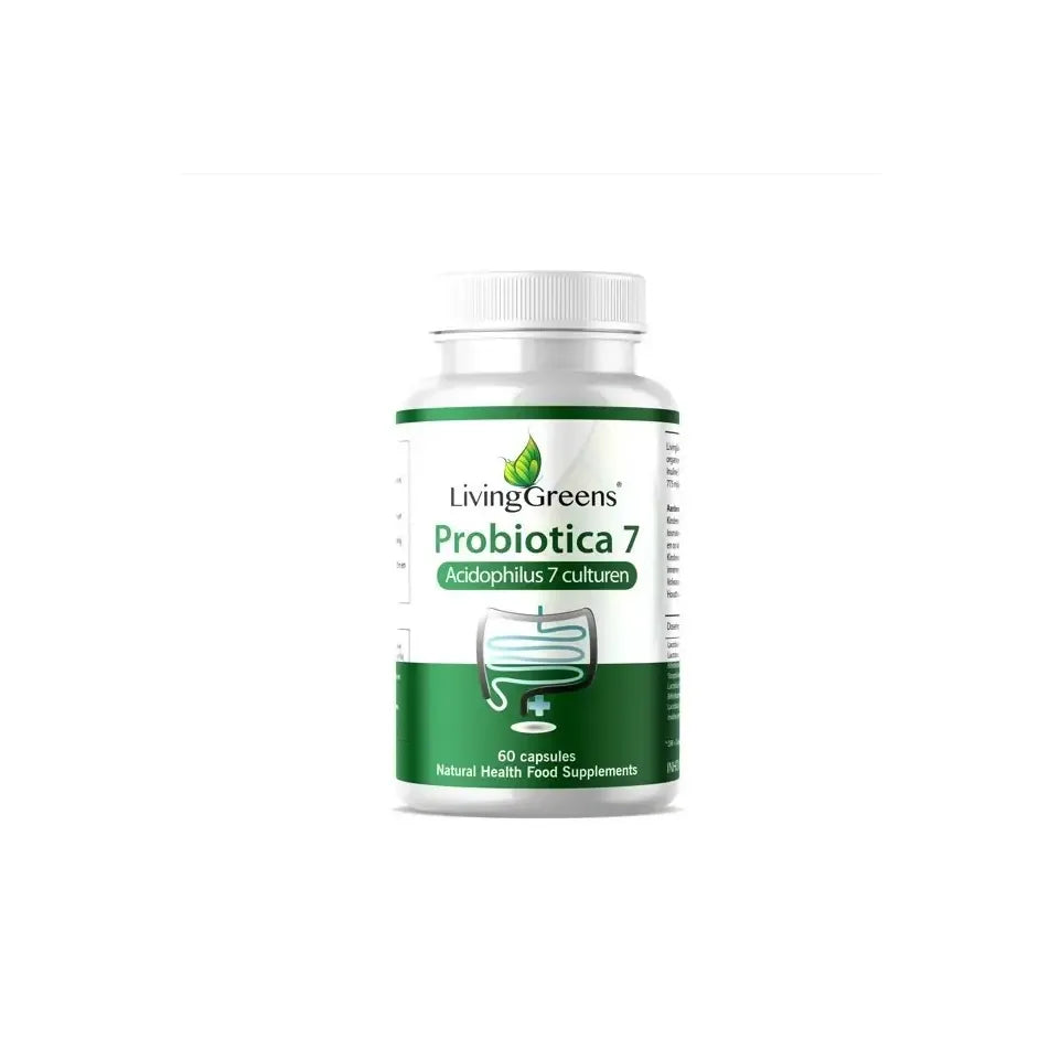 Livinggreens Probiotica acidophilus 7 culturen 60 capsules