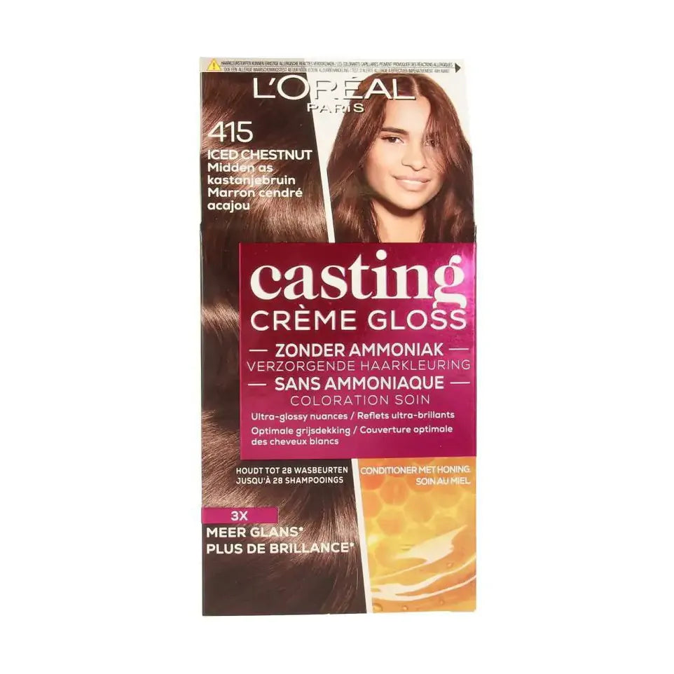 Loreal Casting creme gloss 415 Iced chestnut