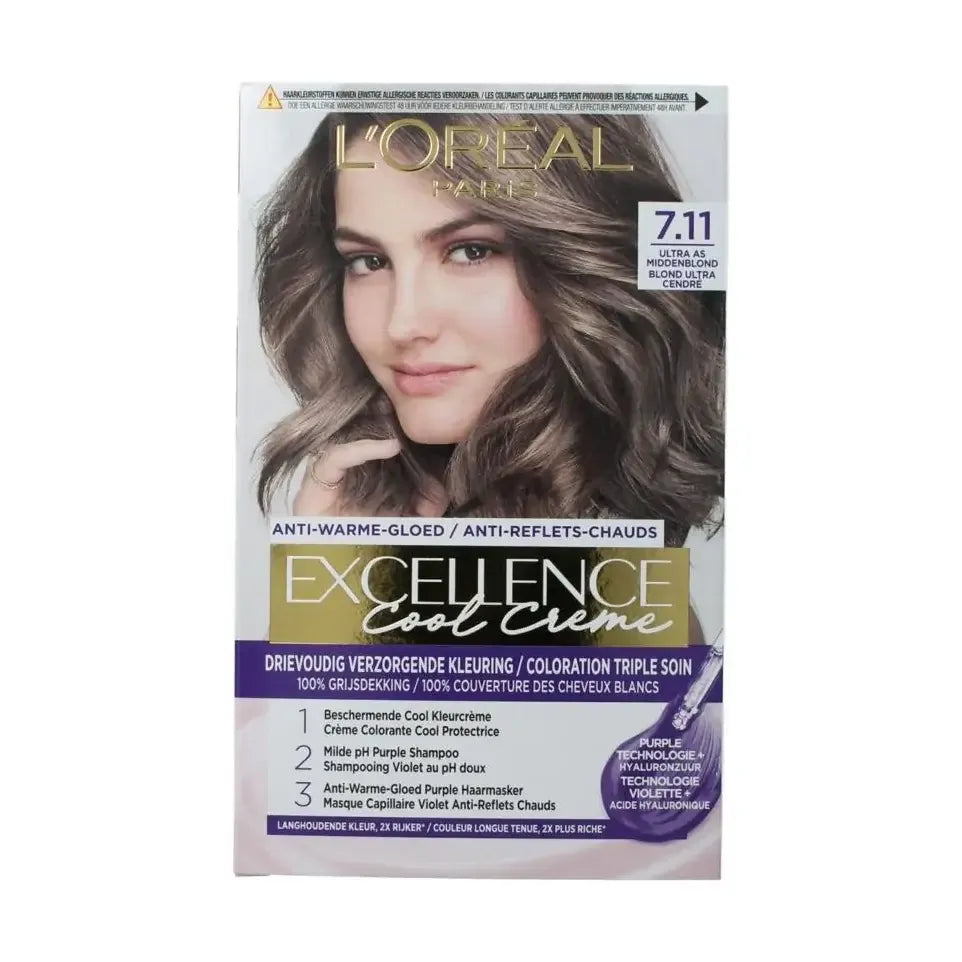 Loreal Cool creme 7.11 ultra asblond