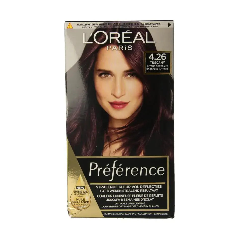 Loreal Preference 4.26 pure burgundy