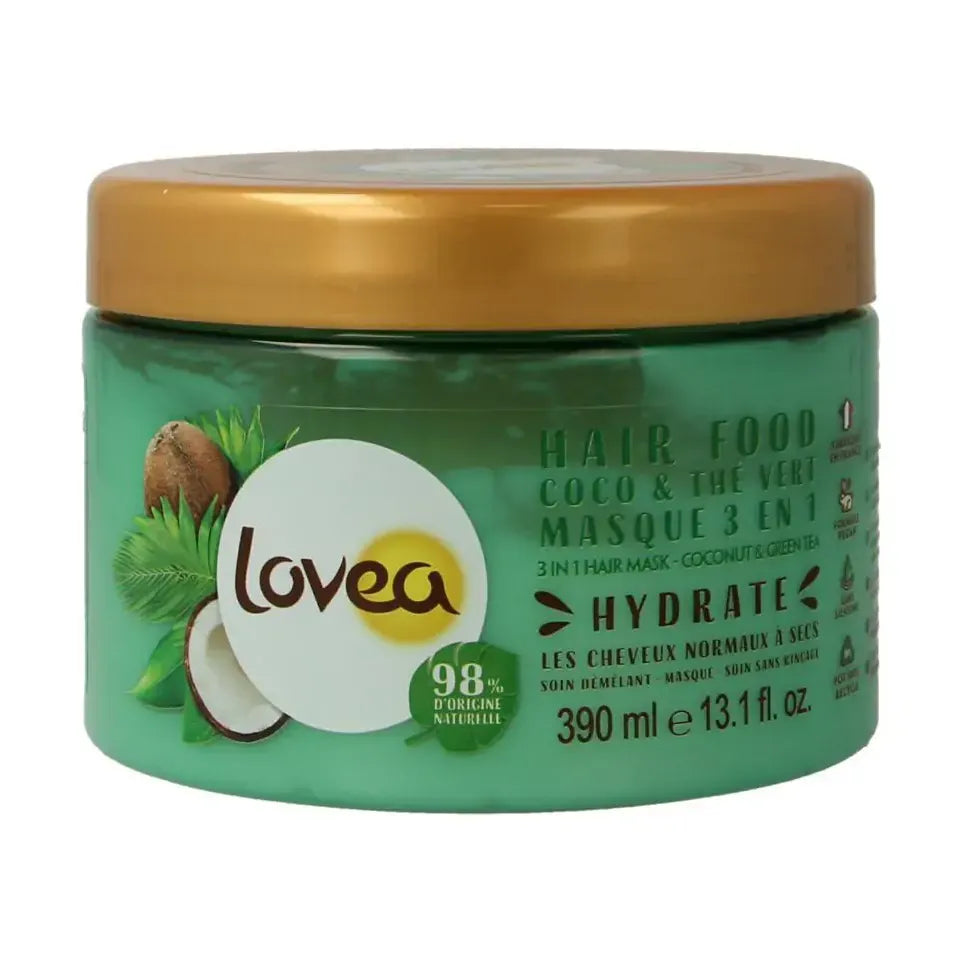 Lovea 3-in-1 Hair mask coco & green tea 390 ml