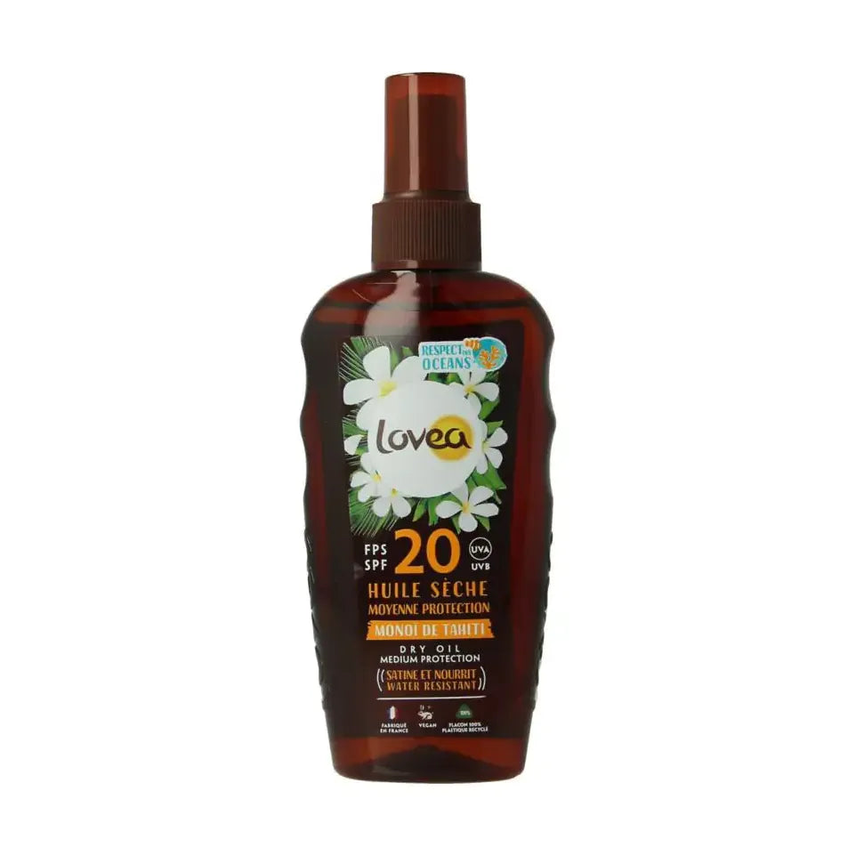 Lovea dry oil spf20 medium pr tah mo