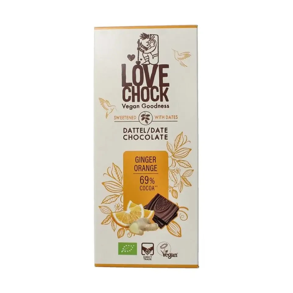 Lovechock Ginger orange biologisch 70 gram
