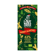Lovechock Merry almond 63% biologisch 70 gram