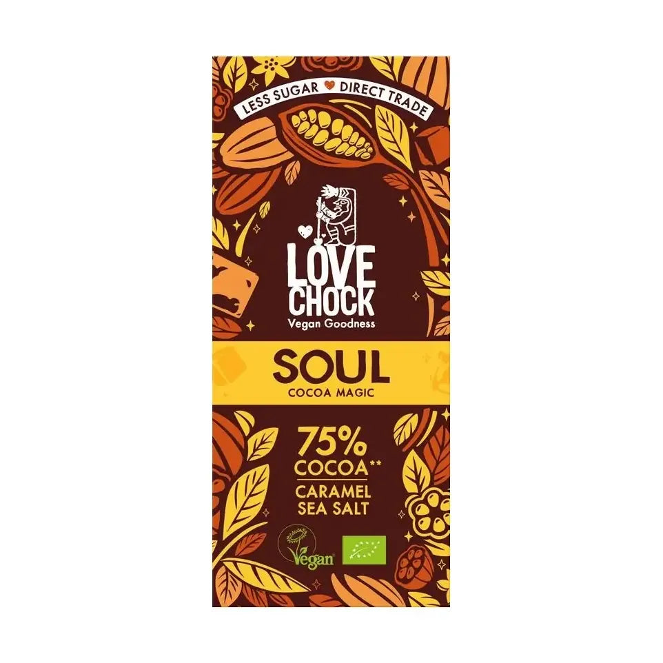 Lovechock soul caram seasa biologisch 70 g