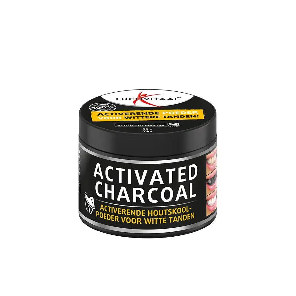 Lucovitaal Activated charcoal 50 gram