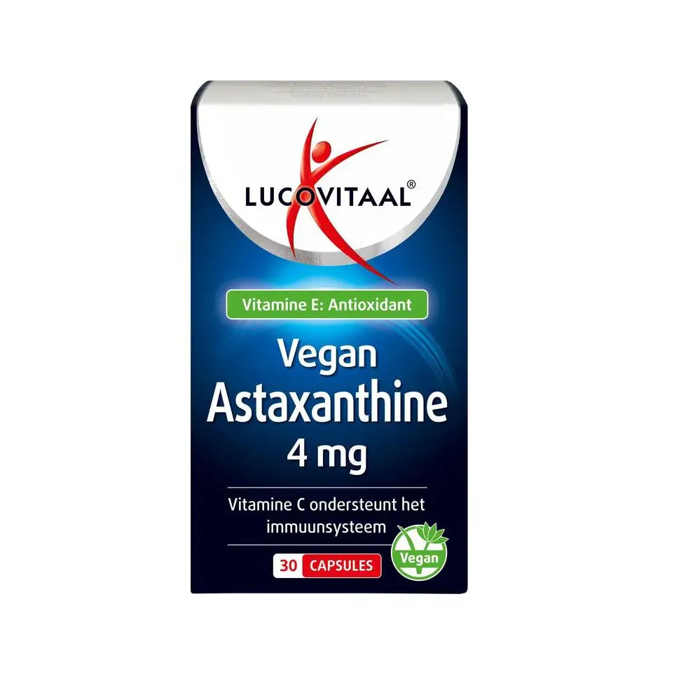 Lucovitaal Astaxanthine 4 mg vegan 30 capsules