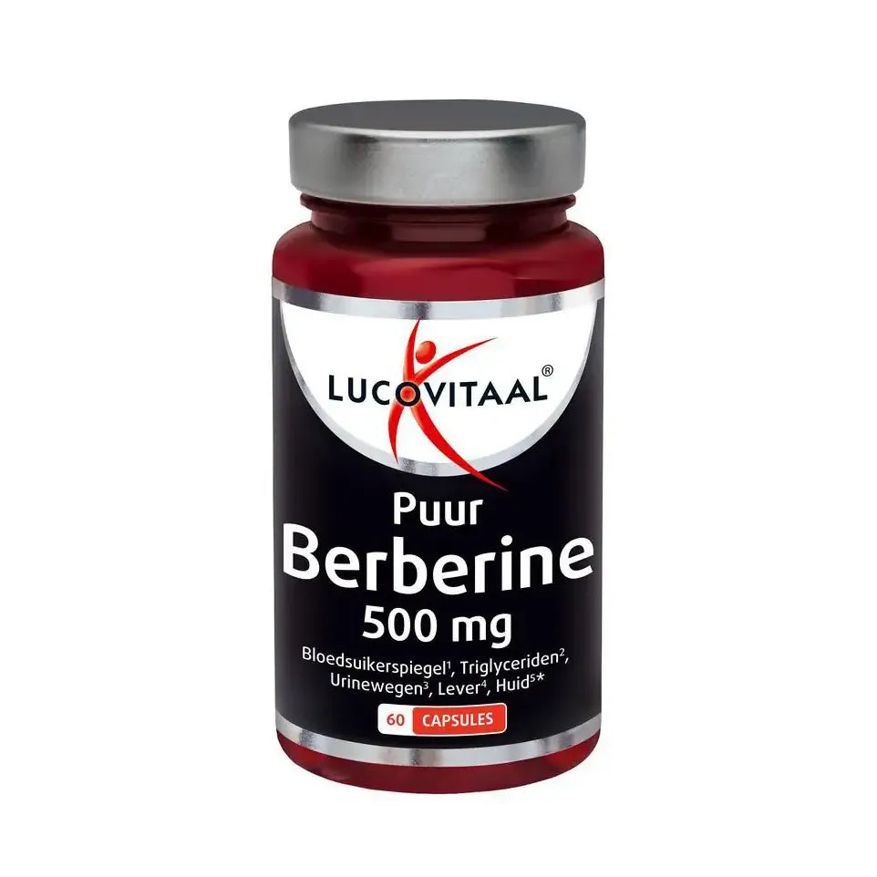 Lucovitaal berberine puur 500 mg 60 capsules
