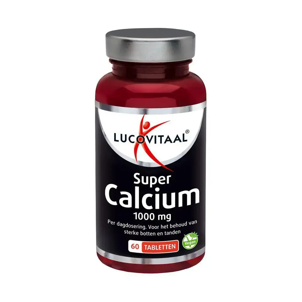 Lucovitaal Calcium super 1000 mg 60 tabletten