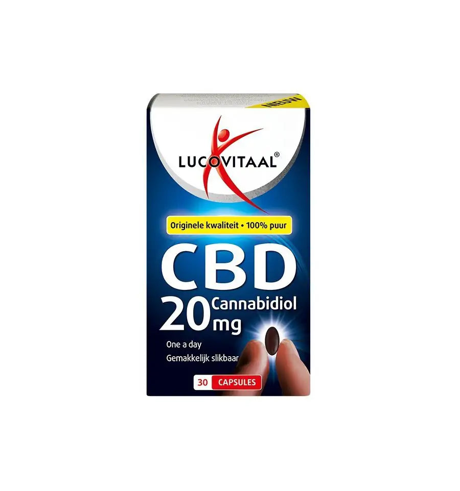 Lucovitaal Cannabidiol CBD 20 mg 30 capsules