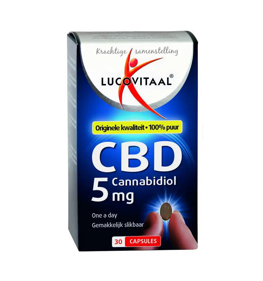 Lucovitaal Cannabidiol CBD 5 mg 30 capsules