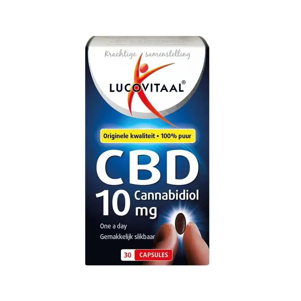Lucovitaal CBD 10 mg forte 30 capsules