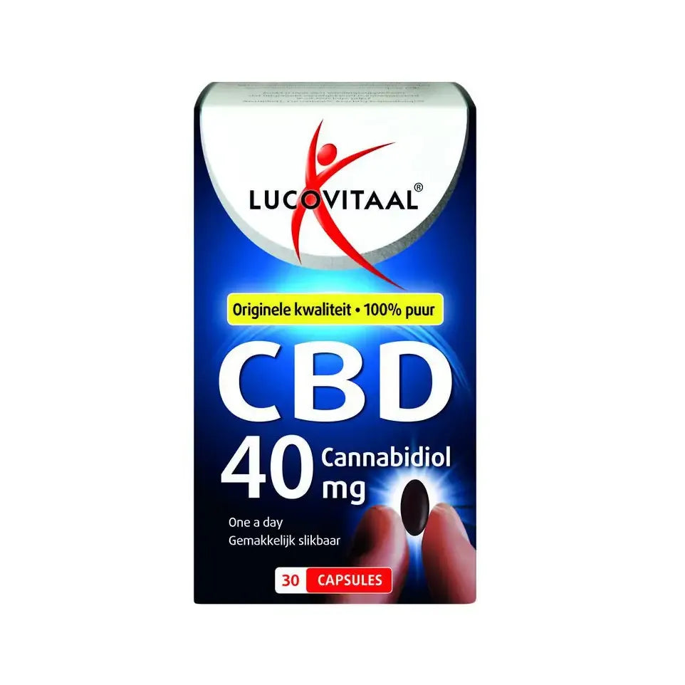 Lucovitaal CBD 40 mg 30 capsules