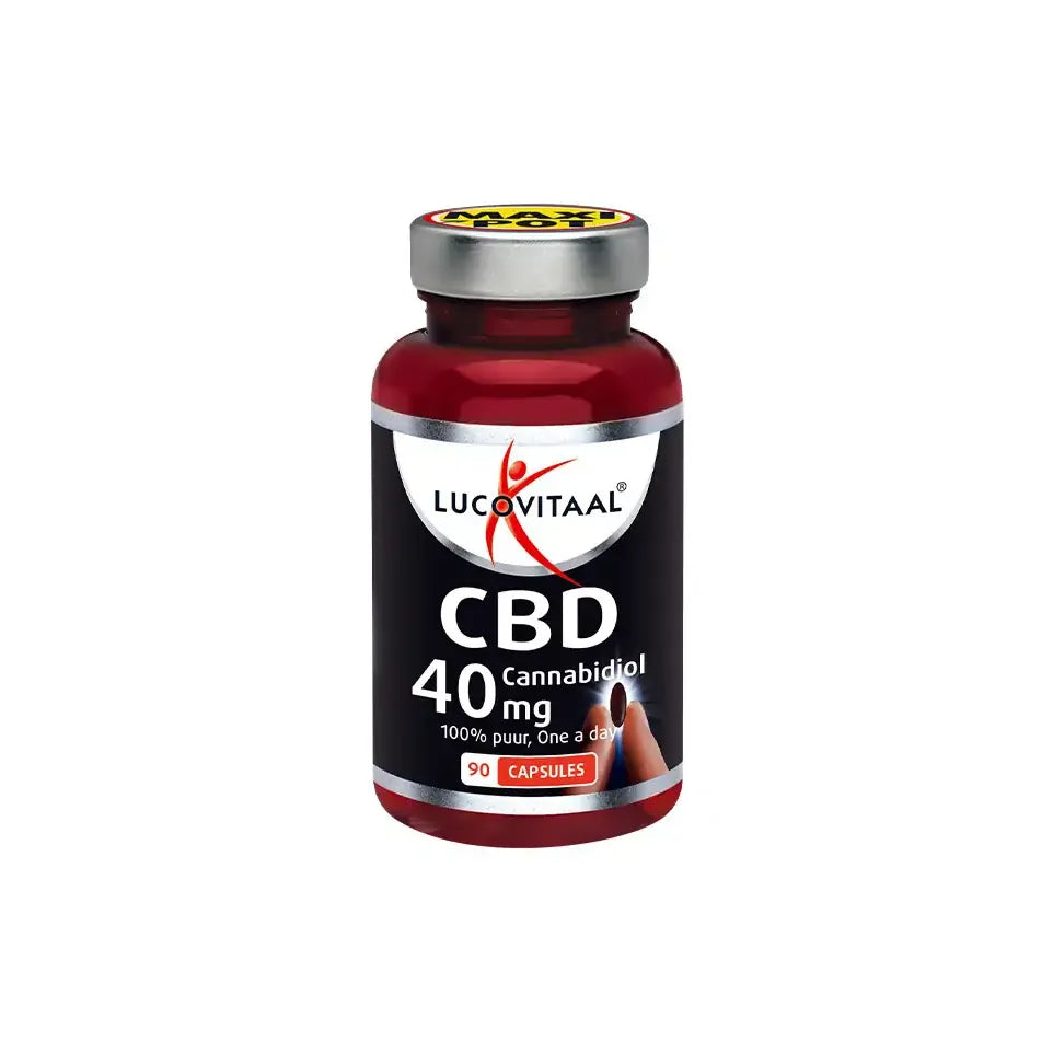 Lucovitaal CBD Cannabidiol 40 mg 90 capsules