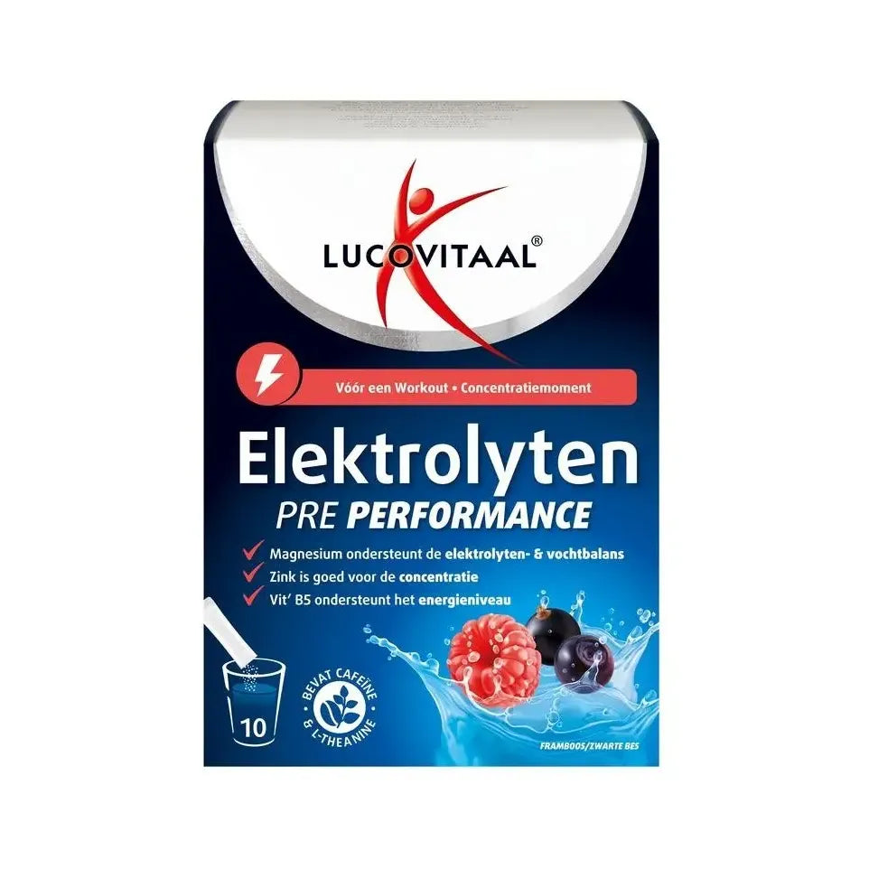 Lucovitaal Elektrolyten pre performance  10 sachets