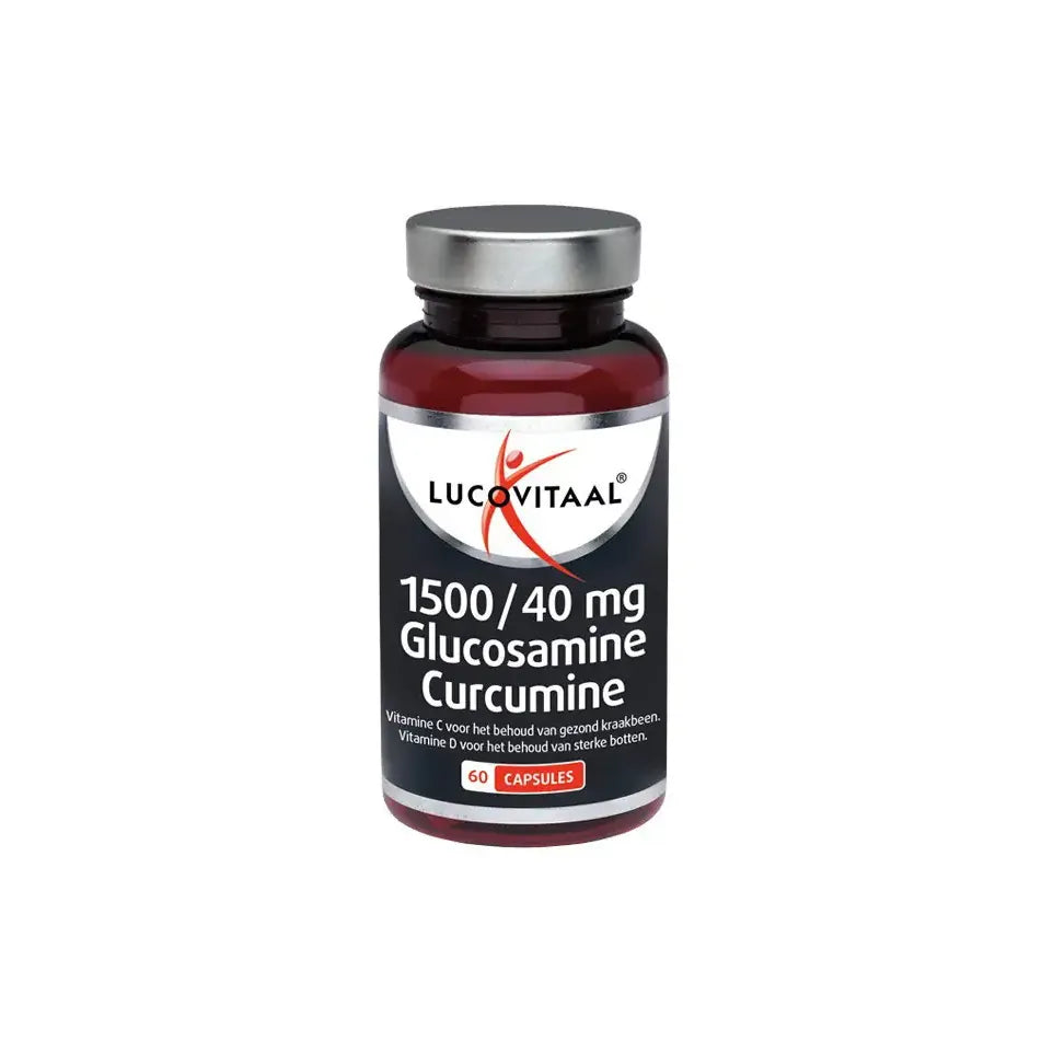 Lucovitaal Glucosamine & curcumine 1500/40 mg 60 capsules
