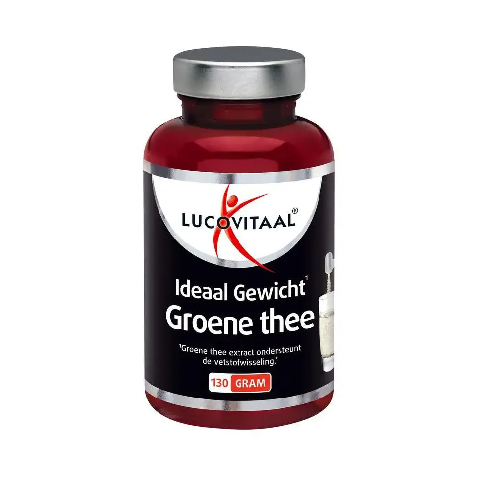 Lucovitaal Nu slank green tea poeder 130 gram