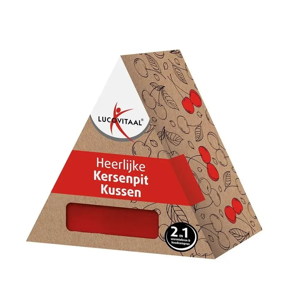 Lucovitaal Kersenpit kussen vierkant